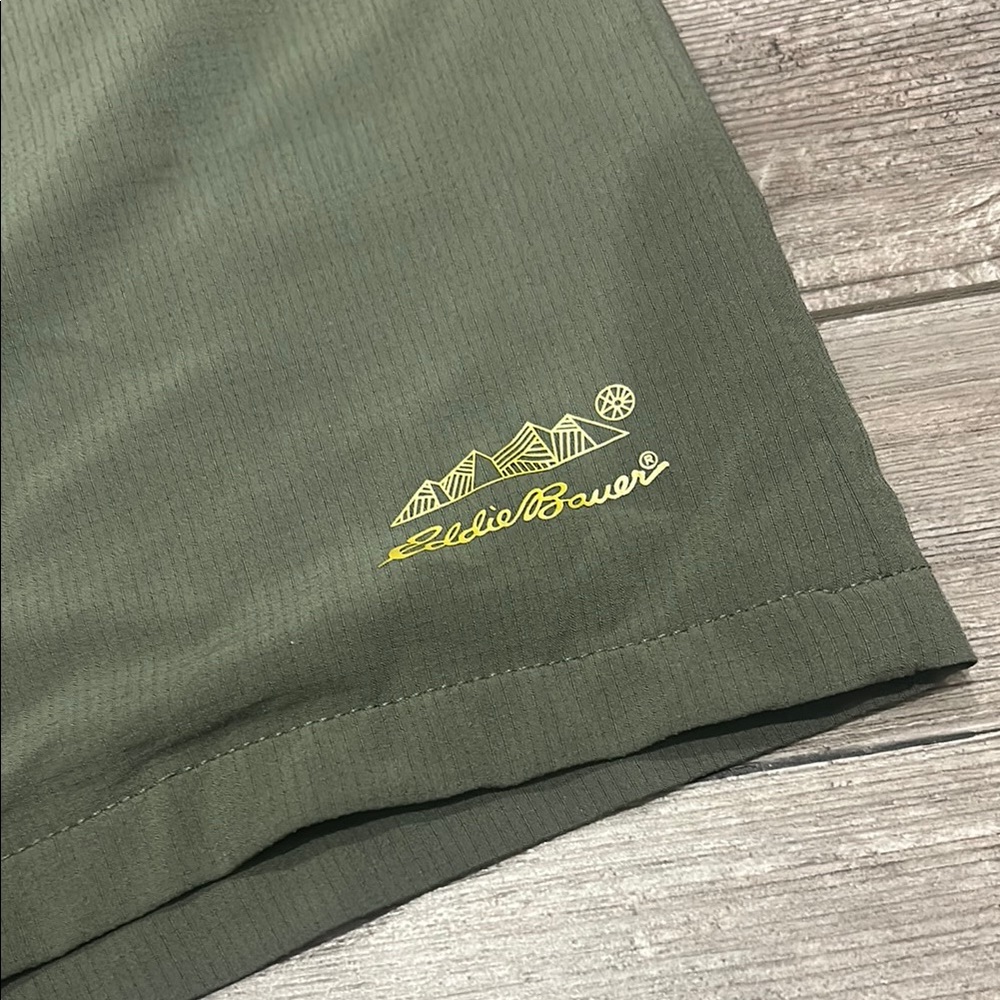 Olive Green Athletic Shorts Size 18-20 - Picture 2 of 6